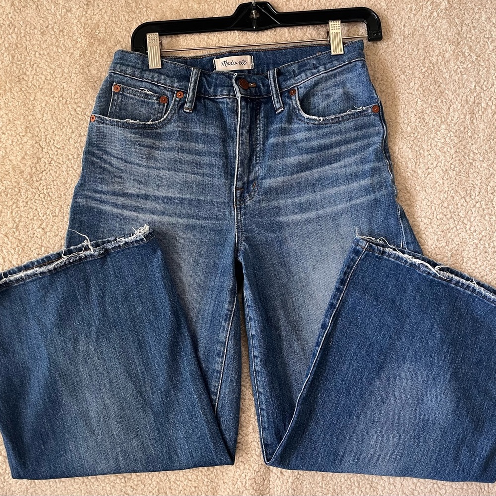 Madewell Wide Leg Crop Vintage style jeans